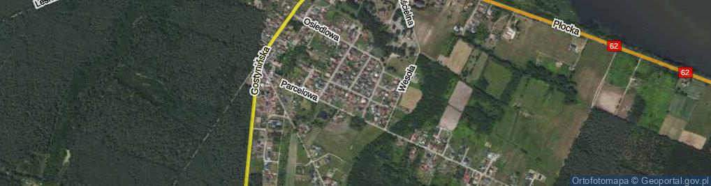 Zdjęcie satelitarne Kwiatowa ul.